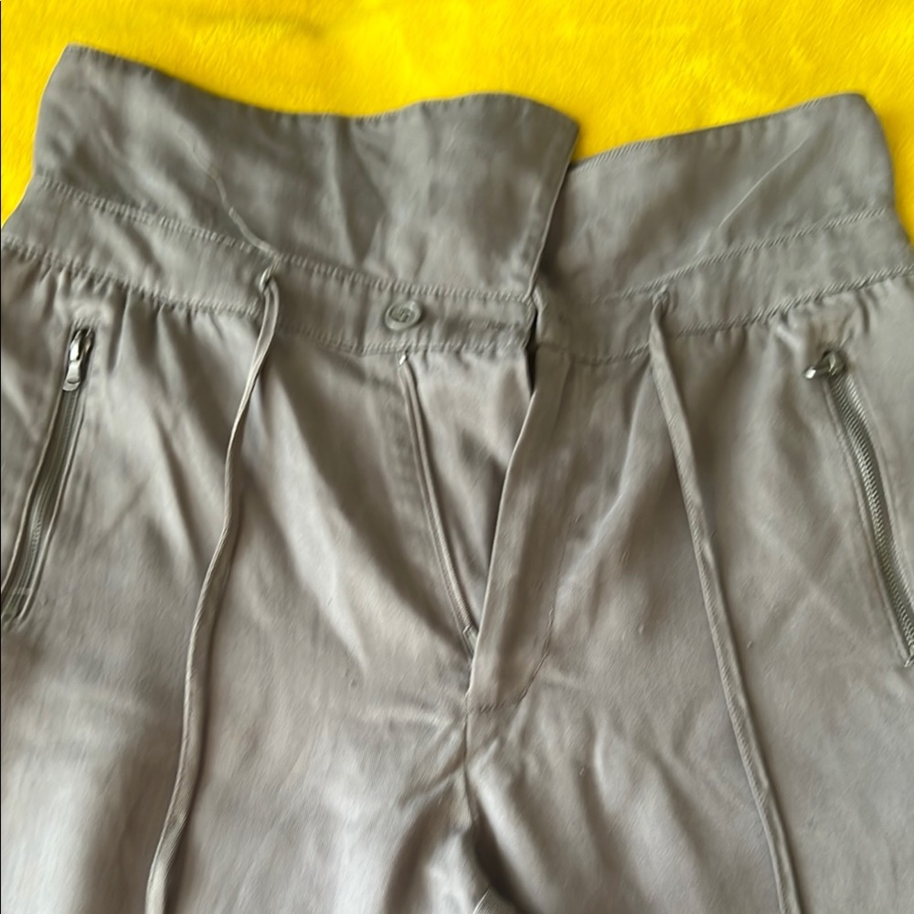 Forever 21 Gray Sweatpants with High-Rise Waist
